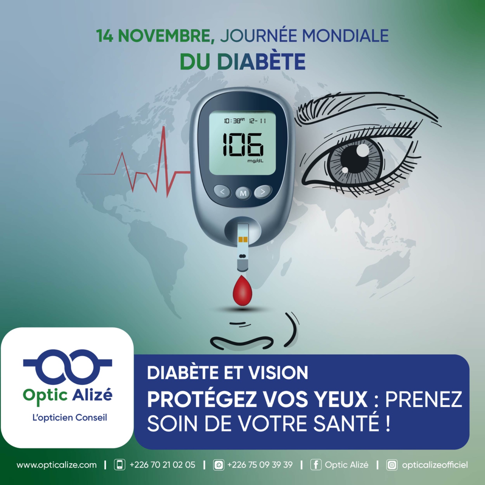 VISUEL JOURNEE MONDIALE DU DIABETE