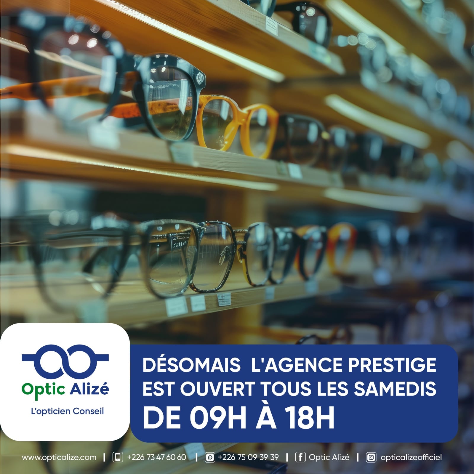 VISUEL PRESTIGE OUVRE LES SAMEDIS